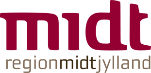 Regions Midtjyllands logo på en referenceside hos Mileage Book