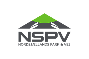 Nordsjællands Park & Vej logo - kundereference for Mileage Book